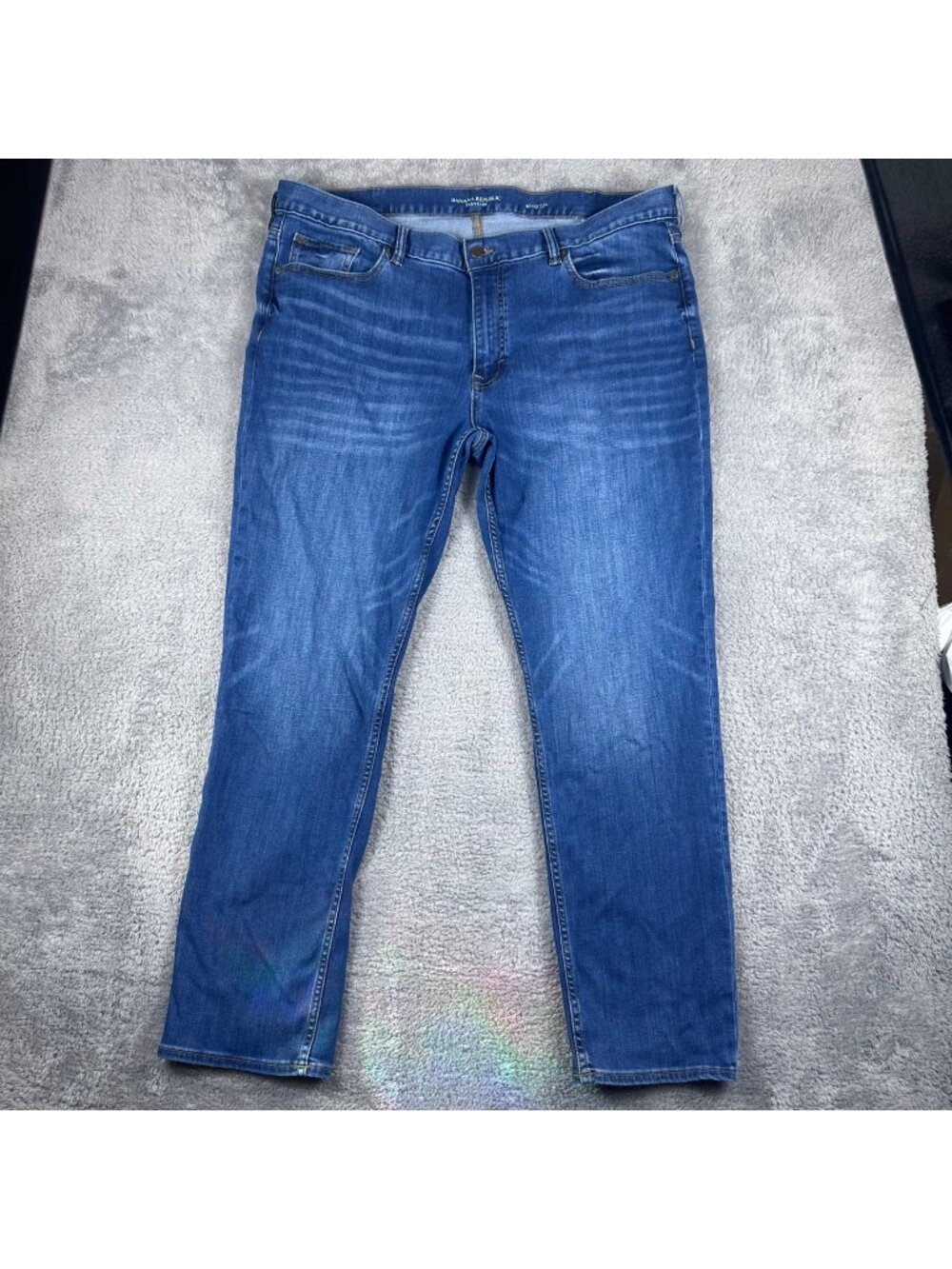 Banana Republic Traveler Mens Slim Fit Jeans 42x32 Medium Wash Denim